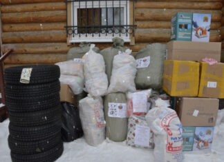 Прихожане пензенских храмов собрали больше тонны гумпомощи для Белгородской области