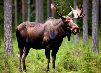 Осторожно: лоси!