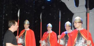 Пензенские студенты играют Пушкина