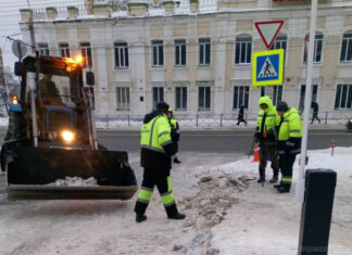Улицы Пензы расчищают в усиленном режиме