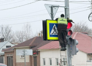 В Пензе вновь заработали светофоры на улице Володарского