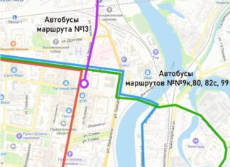 В Пензе из-за открытия сборов «Гвардеец» изменится схема движения транспорта