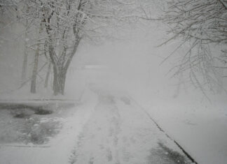 Пензенцев предупредили о сильном ветре и снеге 3 января