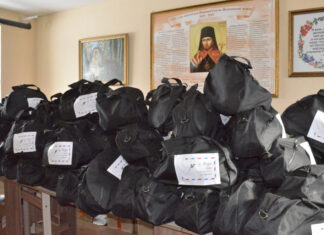 Пензенская епархия отправила две тонны гумпомощи в Белгородскую область