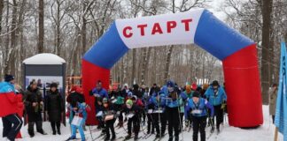 Более 350 пензенцев приняли участие в традиционном забеге на лыжах