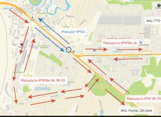 В Пензе временно изменилась схема движения транспорта на улице Измайлова