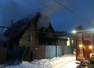 Во время пожара в Чемодановке удалось спасти трёхлетнюю девочку