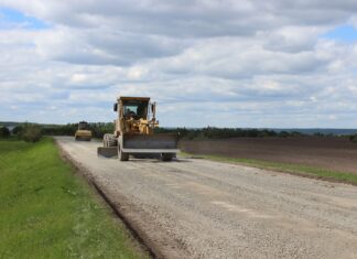 В Городищенском районе начался ремонт 5,5-километрового участка дороги