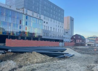 В Пензе продолжают благоустраивать территорию возле цирка