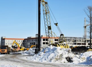В пензенской Заре строят дорогу к новой школе