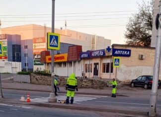 На пензенских дорогах восстанавливают разметку