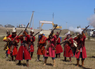Военно-исторический фестиваль под Кузнецком