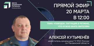 Пензенцам в прямом эфире расскажут о паводковой обстановке в регионе