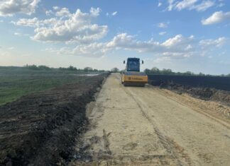 В Белинском районе строят подъездную дорогу к животноводческому комплексу