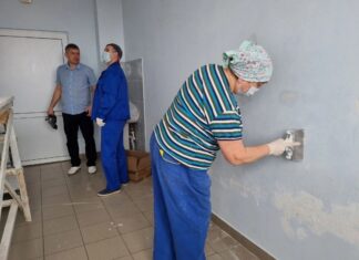 Ремонт отделений пензенской больницы Захарьина завершат к весне