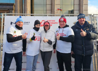 Более 650 пензенцев приняли участие в новогоднем забеге